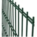 2D Paneļu žogs 8/6/8mm, H1230mm (200x55mm), RAL6005