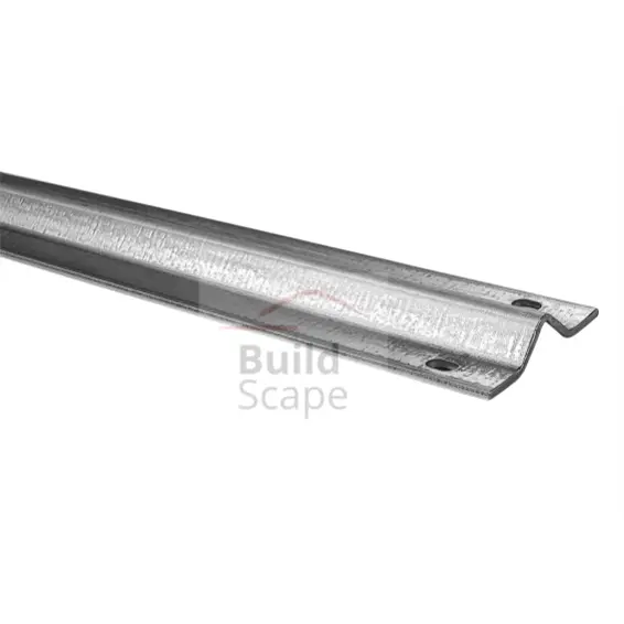 "V" veida profils, fiksēts, bīdāmajiem vārtiem un durvīm TRAIL - 2m