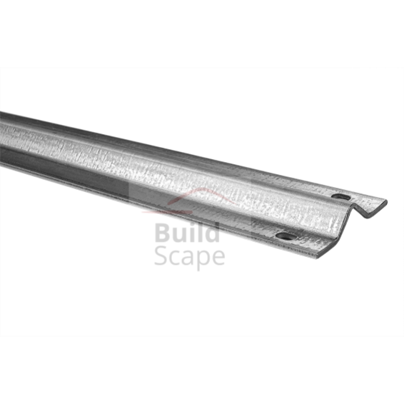 "V" veida profils, fiksēts, bīdāmajiem vārtiem un durvīm TRAIL - 1m