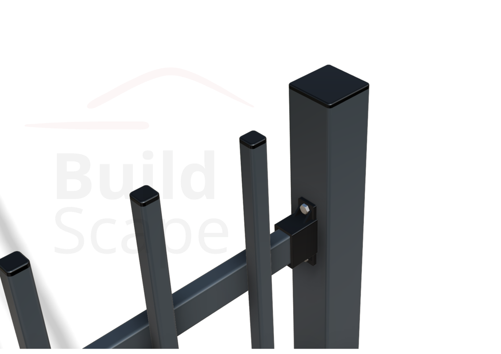 MEP1 Metāla žoga posms H1300mm, RAL7016