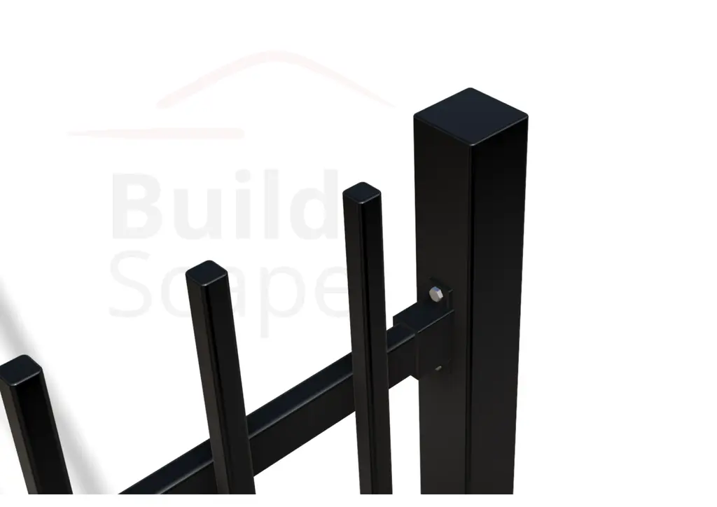 MEP2 Metal fence H1500mm, RAL9005