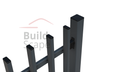 MEP4 Metal fence H1300mm, RAL7016