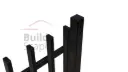 MEP4 Metal fence H1500mm, RAL9005