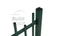 MEP5 Metal fence H1700mm, RAL6005