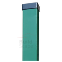 Metāla stabs H2.2m 80x80x2mm, RAL6005