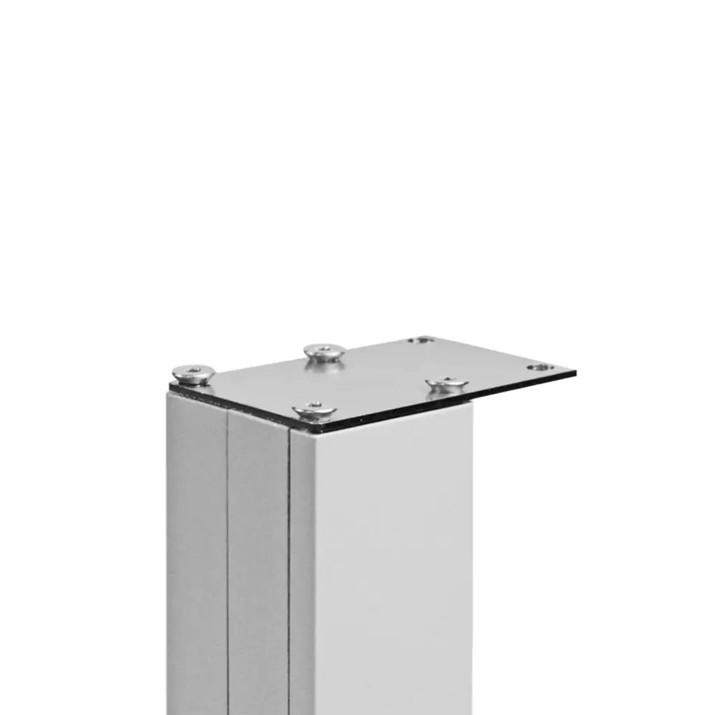 Handrail connector for left and right post, AISI 304 (RAW)