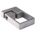 Margu staba stiprinājums 40x40mm, 80x47mm, AISI304 SATIN