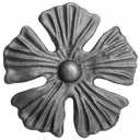 [K52.134] Dekoratīvā puķe D115 mm 5 mm