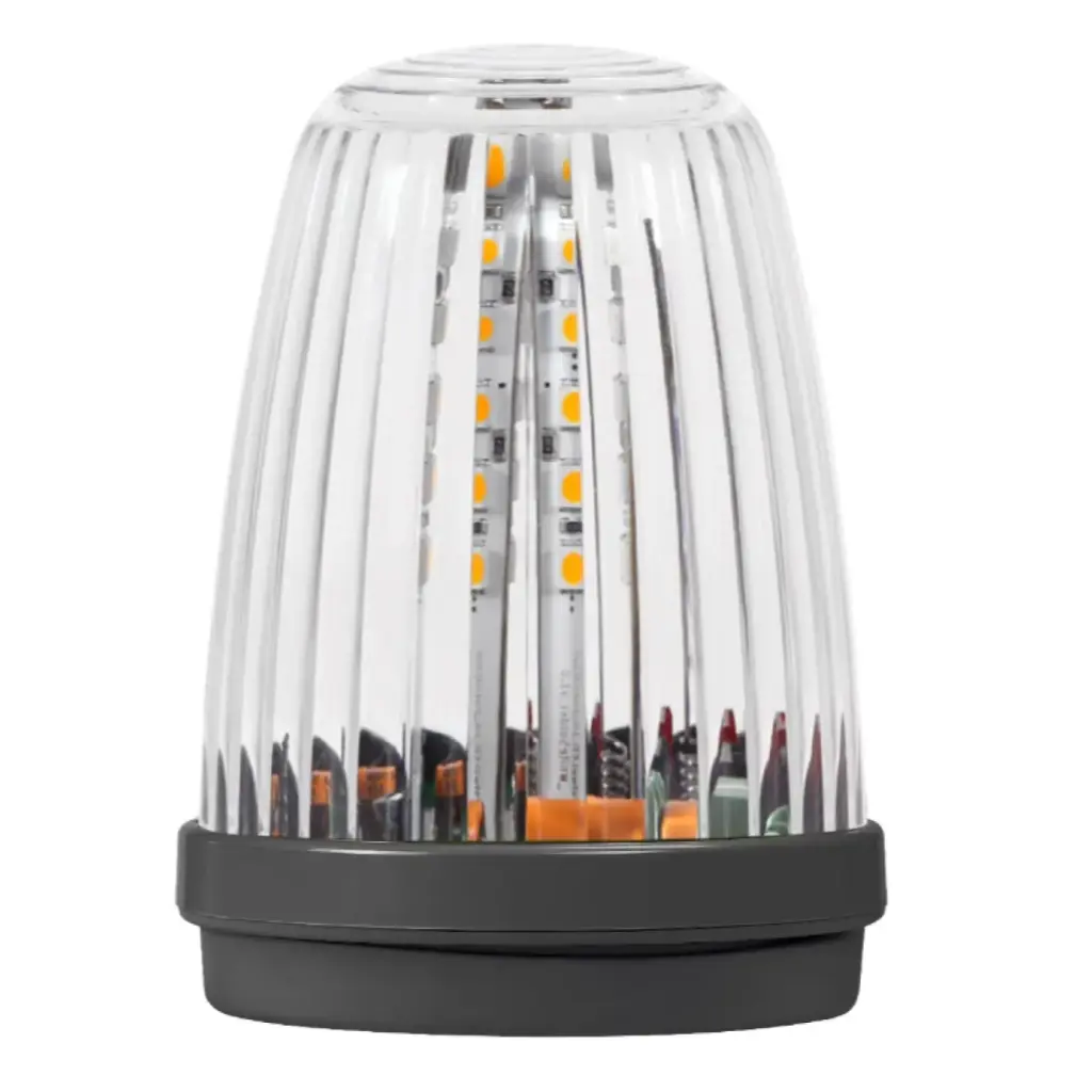 LED signāllampa 12-230V, caurspīdīga