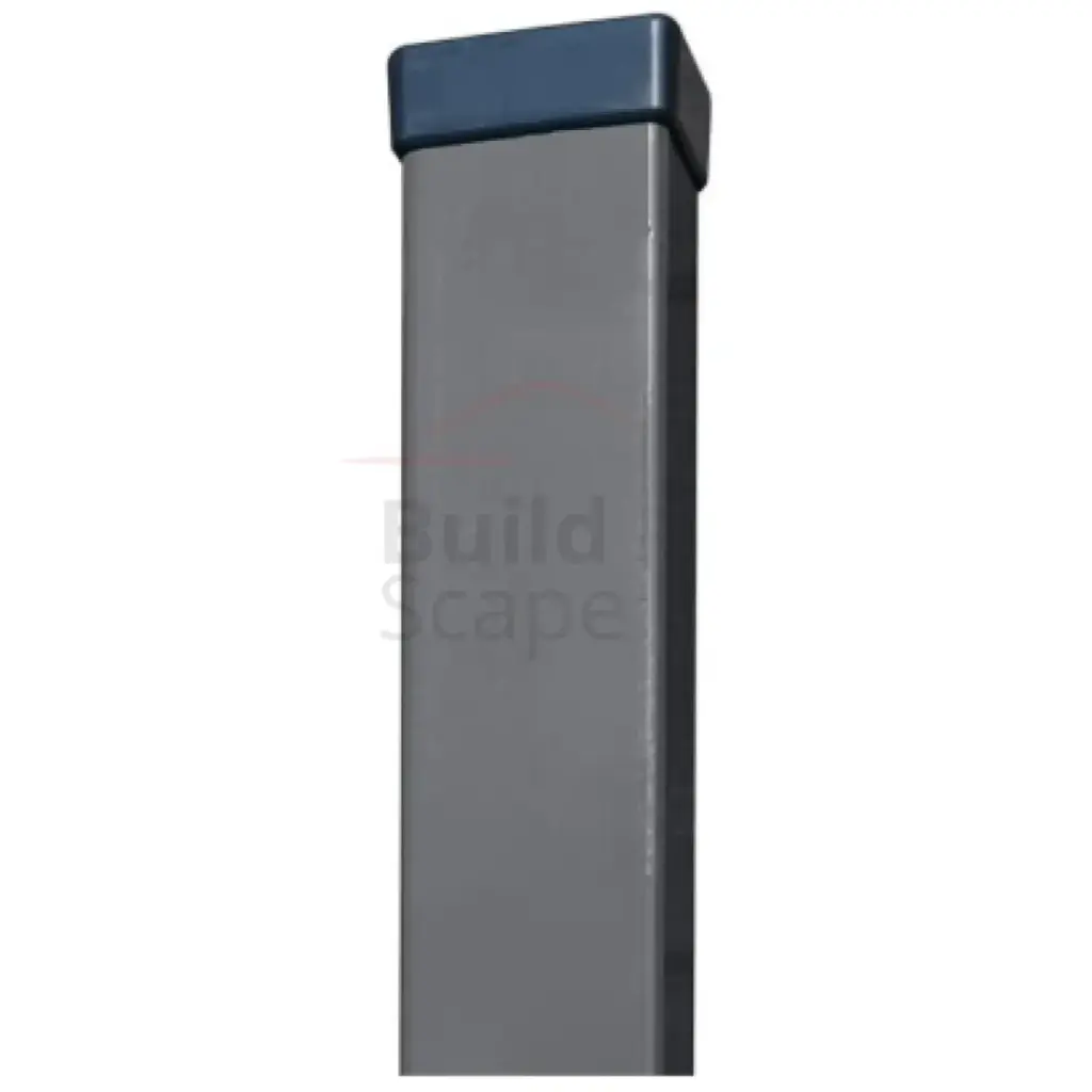 Metal post H2.5m 60x40x1.2mm, RAL7016