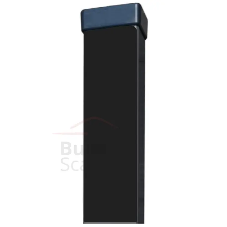 Metal post 60x40x1.2mm, H2.3m, RAL9005