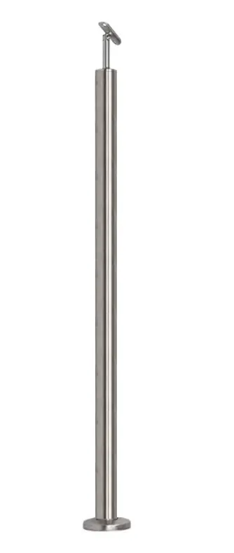 Inox post (without filling), satin, d42,4mm, H960mm, AISI304 