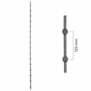 [K33.098] Taisnais statnis 12x12 mm L2000 mm