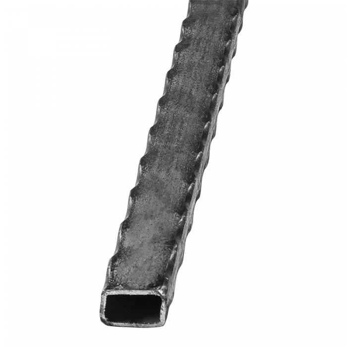 Teksturēta kvadrātcaurule 30 x 20 mm 2 mm