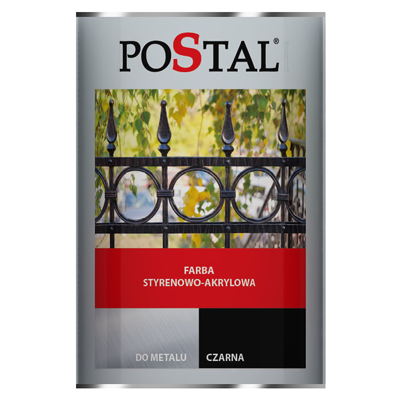Krāsa stirola-akrīla, melna (3L)