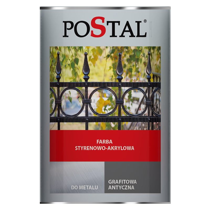 Krāsa stirola-akrīla grafīta antīka (10L)