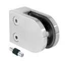 Stikla turētājs 63x45x30mm AISI 304 slīpēts