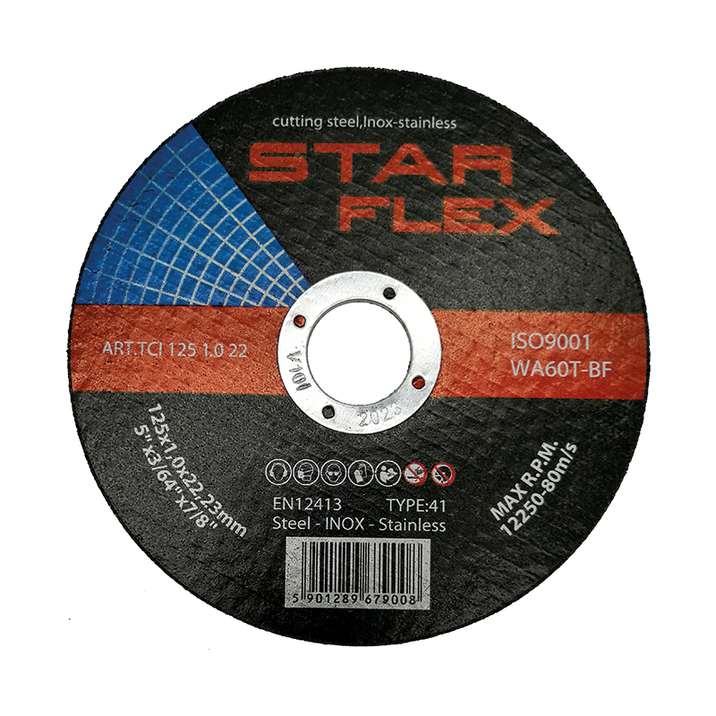 Cutting disc 125x1mm inox & steel