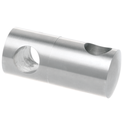 Šķērstieņu turētājs dubultais d12mm, AISI304 slīpēts