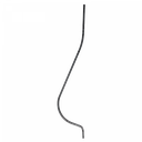 [K20.010] Izliekts statnis 12x12 mm H950 x L200 mm