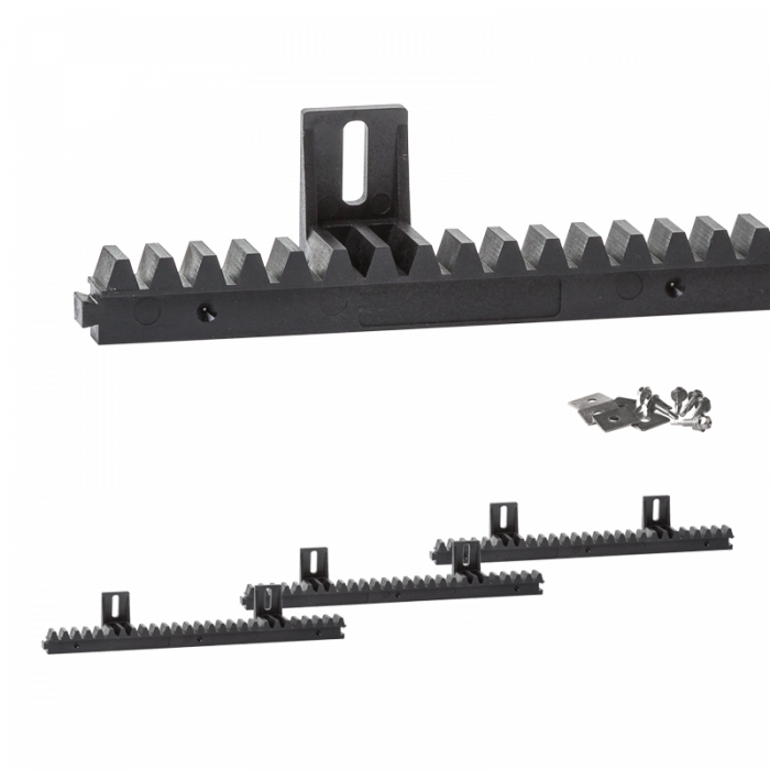 Plastic gear strip for sliding gate L1000x20 mm, up to 800 kg