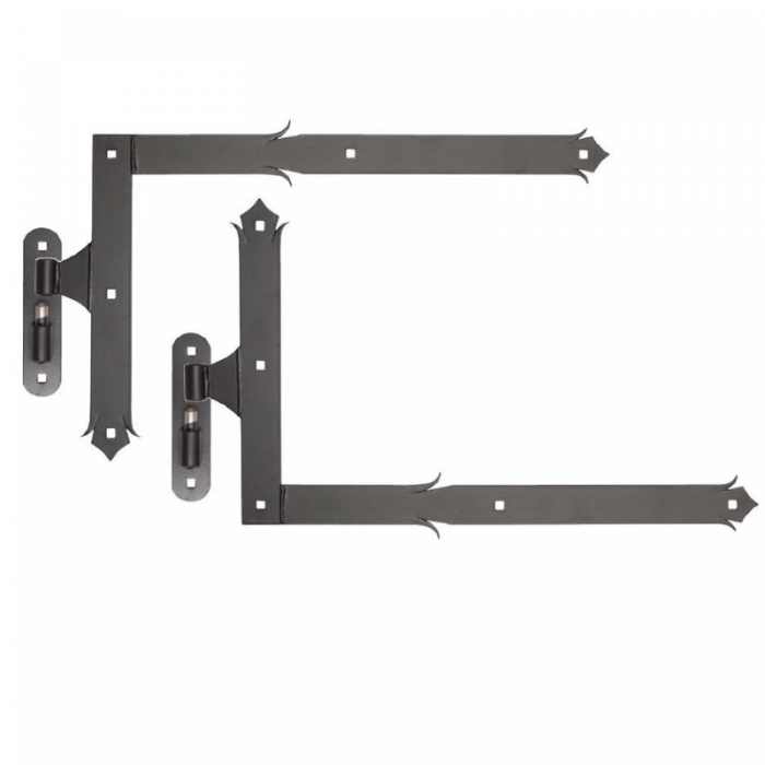 Stūra eņģe 400x650 mm 50x5 mm ( kreisā + labā)