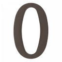 Cipars  "O" plastmasas melns/brūns 180 mm