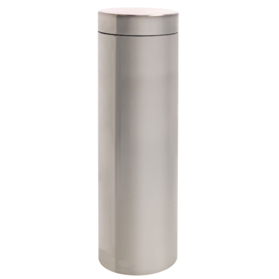 Time capsule stainless steel D102 x L350 mm Brushed