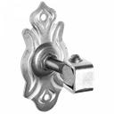 [61.007] Regulējama eņģe ar dekoru   (M16 155x80x4 mm)