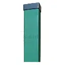 Metal post H2.5m 60x40x1.2mm, RAL6005
