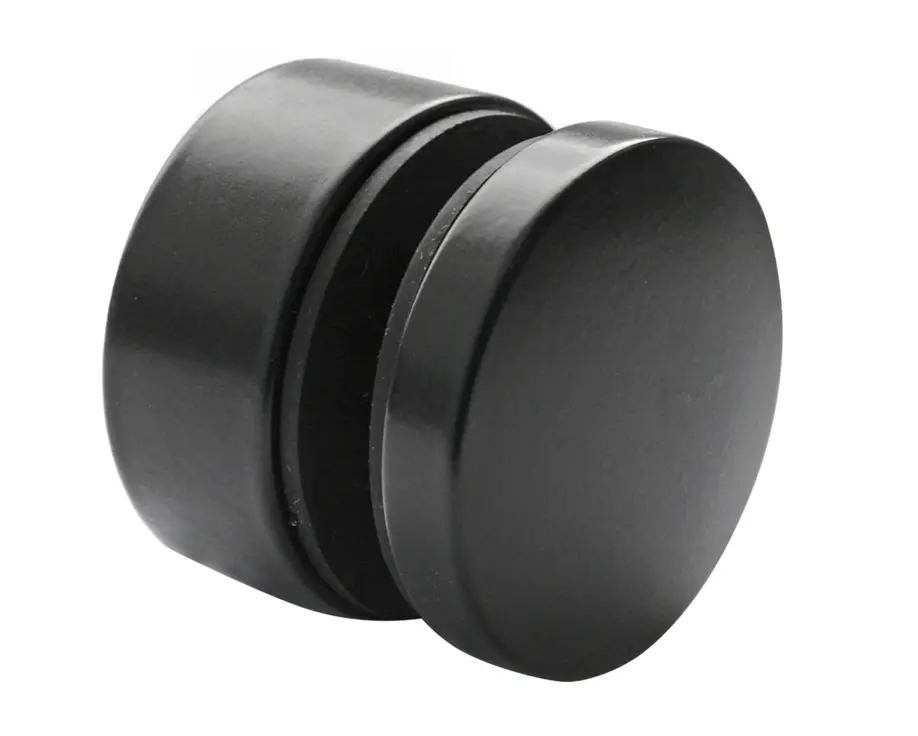 Point glass holder d50mm, M10, AISI304, RAL9005 (8-21.52mm)