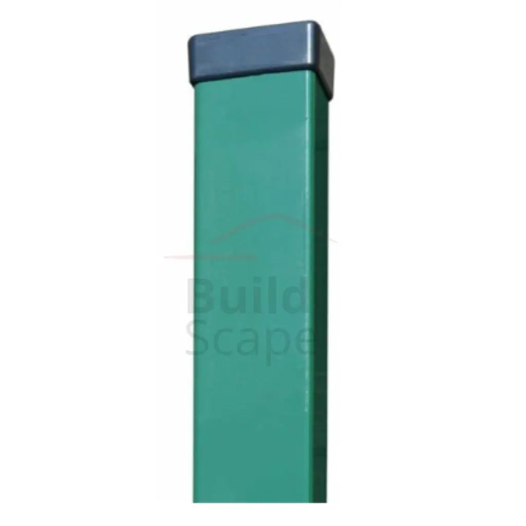 Metal post H2.3m 120x120x3mm, RAL6005