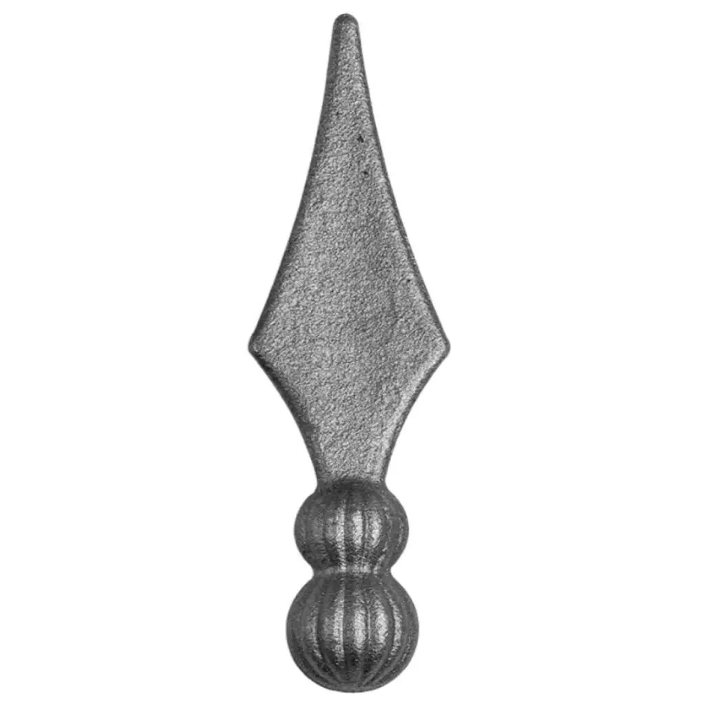 Forged steel arrowhead D30mm H160xL50mm