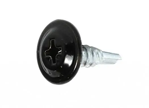 Mounting screw for metal picket fence 4.2x16 mm, RAL9005 (package 250pcs.)