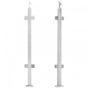 INOX Stikla Margu statnis, 4 stikla turētāji, 40x40mm H960mm, AISI 304