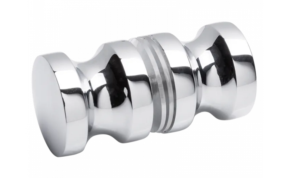 Double-sided door knob for shower D32 mm