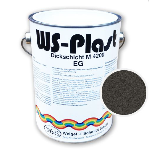 WS-Plast Paint - brillantschwarz 0021