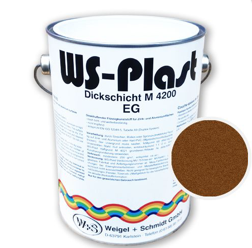 WS-Plast Krāsa- edelrost 2,5L     0023