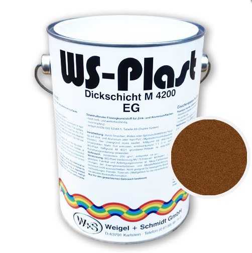 WS-Plast Paint - edelrost dunkle 2,5L   0024