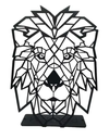 Lauva - metāla ornaments 300x200x2 mm