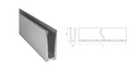 [i04.1025.AXR] Alumīnija profils H121 A45 L2500