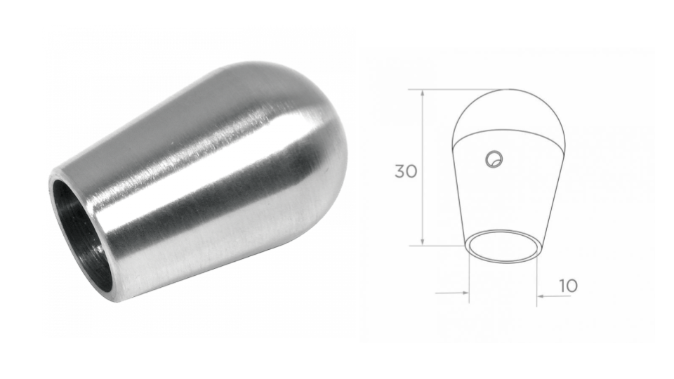 Tapones d10 h30 AISI 304