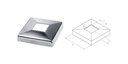 [i23.10E1.4ES] Nosegflancis 40x40 D108x108 H22 t1,5 AISI 304 (Milled)