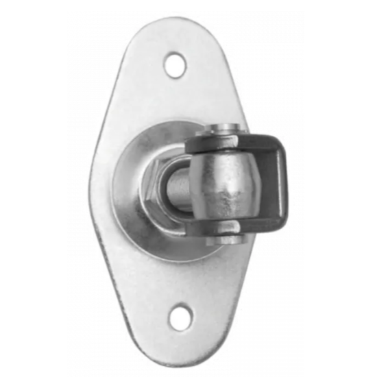Regulējamā eņģe M20 ar flanci 160x85mm