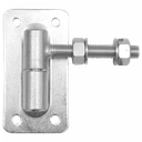 Regulējamā eņģe M18, d30mm ar plāksni 160x85mm