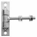  Adjustible hinge M12, d26mm with plate 130x30mm