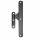 Center hinge D27 x H400 x L50 mm with ball