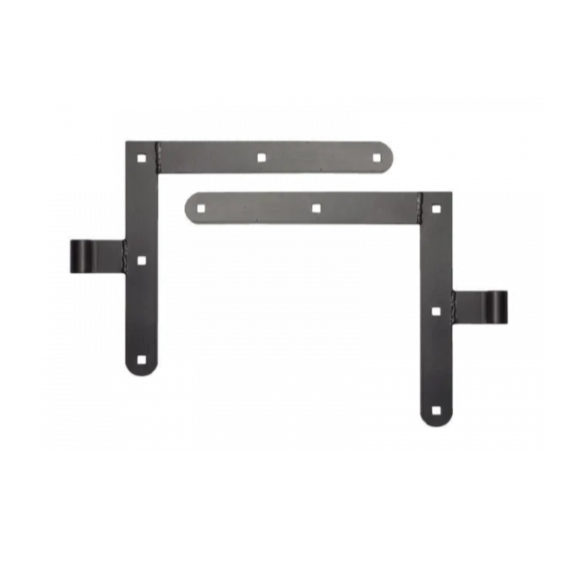 Angle hinge H250 x L285mm - set right + left