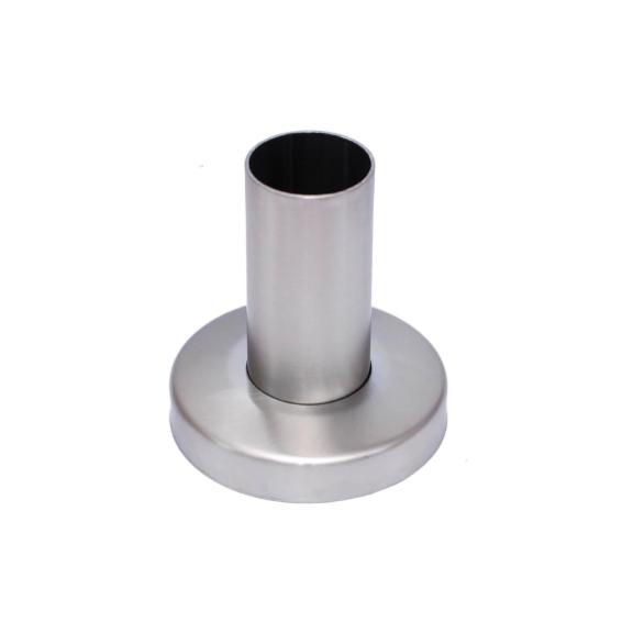 Handrail holder wood connector 42,4x2 h100mm, AISI 304