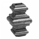 Forged steel collar 14.5 mm H65 x L38 mm